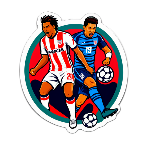 Diseño de acción del partido América - Necaxa