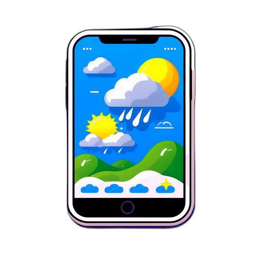 Sticker ng Weather App