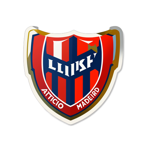 Atletico Madrid ve Lille Logosunun Buluşmasıyla Şaşırtan Tasarım!