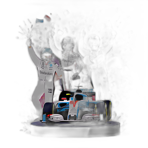 F1 Kørere Fejrer Sejr