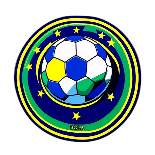 Sticker Boca vs Riestra: Rivalidad Futbolística