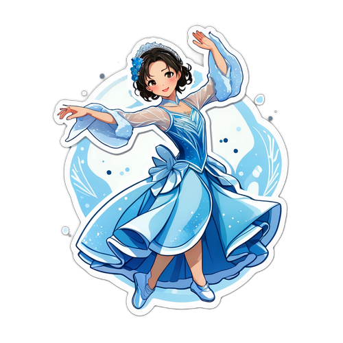 優雅的冰上表演家櫻本薫莉