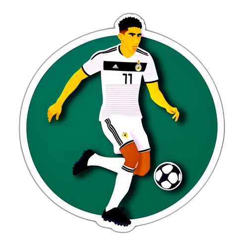 Actie Sticker van Achraf Hakimi
