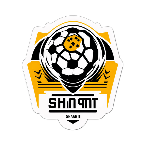 Sticker ya Mpira wa Miguu