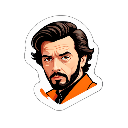 Minimalist Sticker im Filmikon-Stil