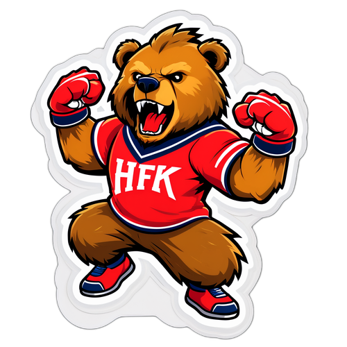 HIFK-karhu tarra