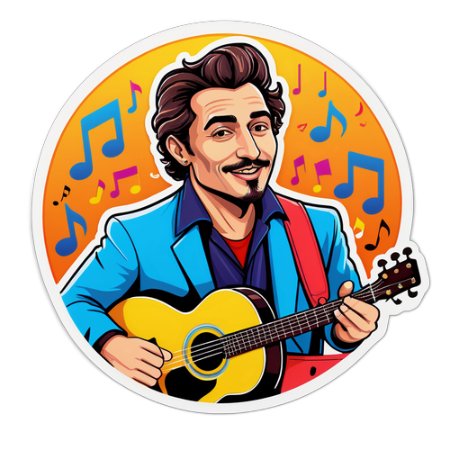 Autocolant Dorian Popa în context muzical