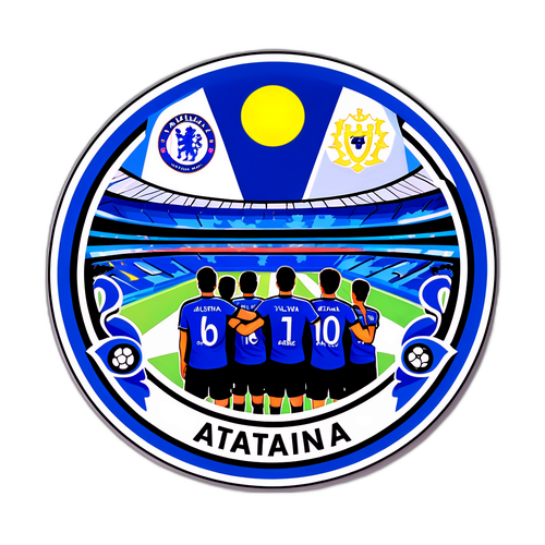 아타타이나: 아탈란타와 첼시의 맞대결 기념 스티커
