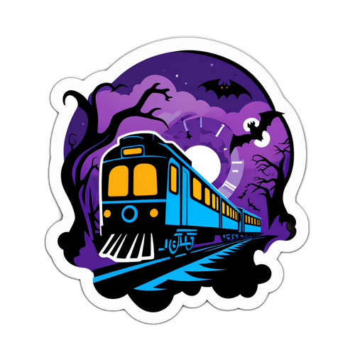 Adesivo Spaventoso ispirato a 'Final Destination'