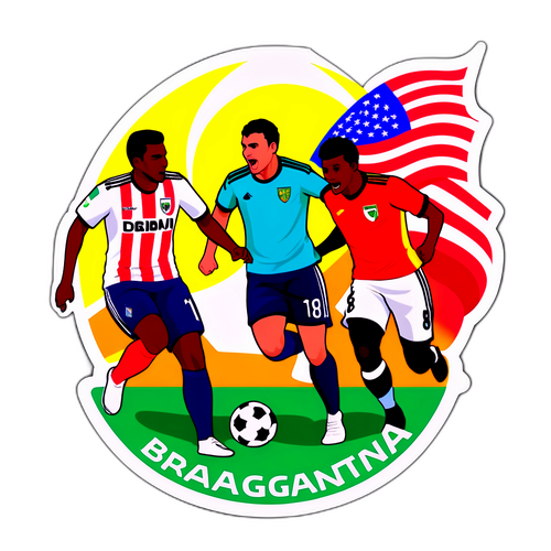 Stiker Pertandingan Bragantino vs Vitória