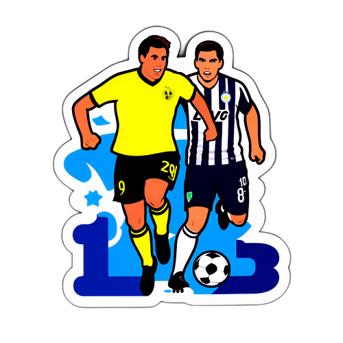 Sticker de partido Monterrey vs Dortmund