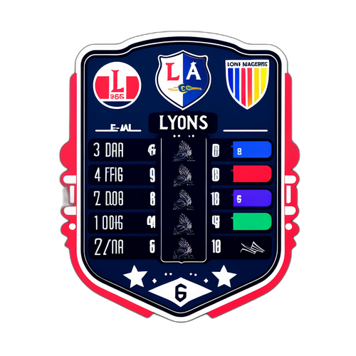 Gabungan Seni Logo Lyon dan Angers