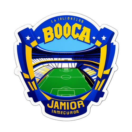 En dynamisk representation av Boca Juniors' stadion