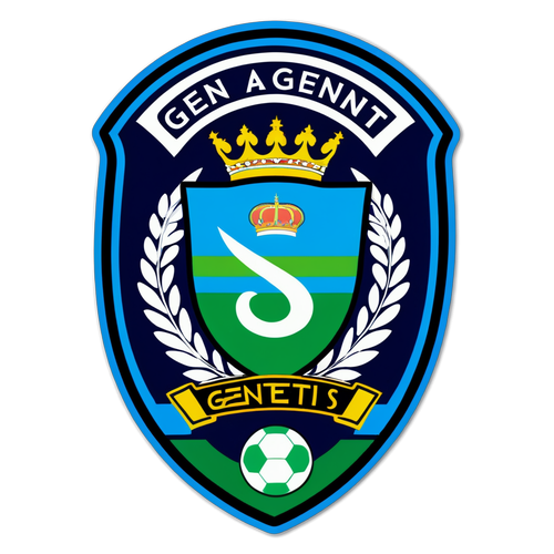 KAA Gent Logo Sticker