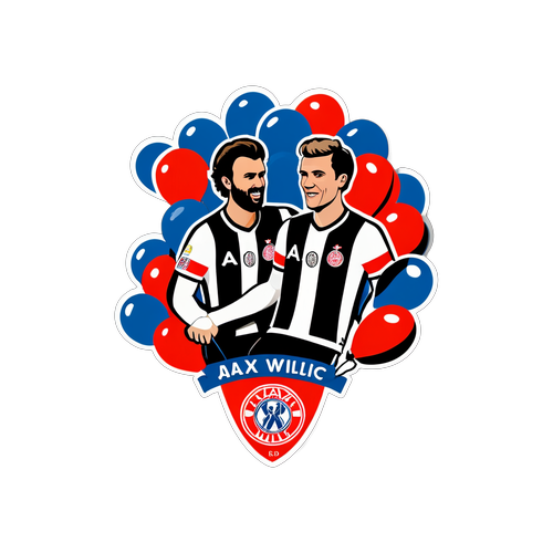 Onthuld: Het Verborgen Verhaal achter Deze Creatieve Ajax & Willem II Sticker!