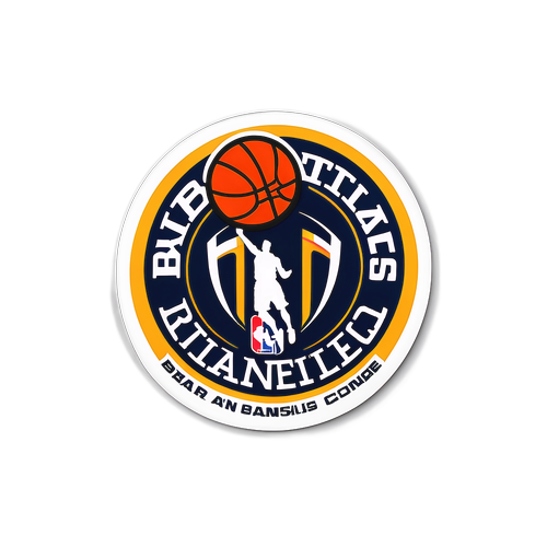 Logos de equipos de la NBA y frase inspiradora sobre el baloncesto