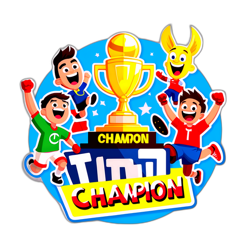 ट्रॉफी चैंपियन!