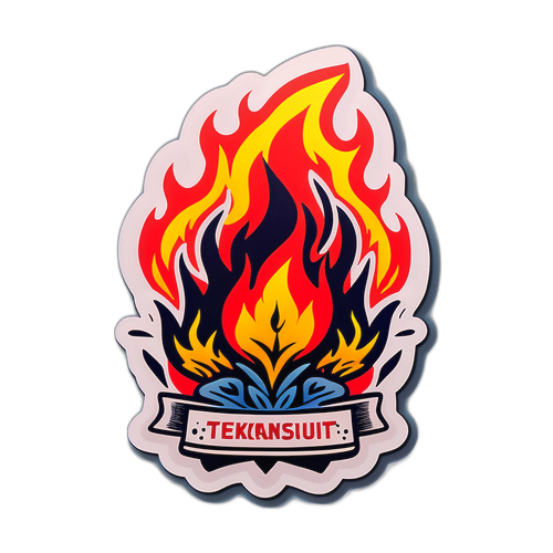 Gönen Teksüt Yangını Destek Stickerı