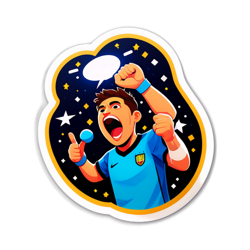 Sticker ya Matokeo ya Mchezo