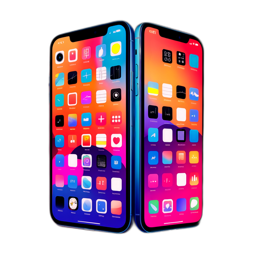 Elegantes iPhone 17 Pro mit bunten Farbverläufen