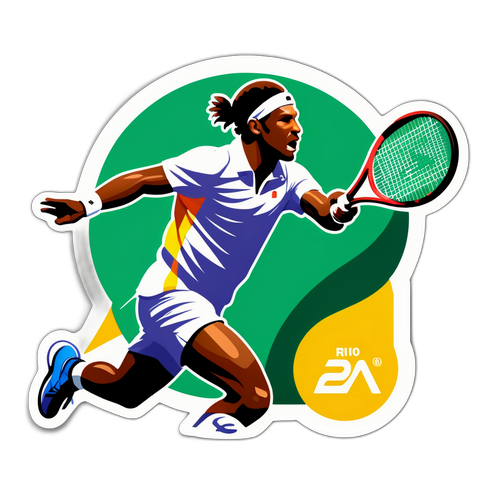 Jugadores de tenis en acción en el ATP Río 2026