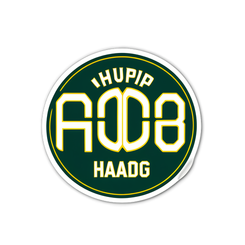 ADO Den Haag Hup ADO Sticker