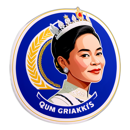 สติกเกอร์ควีนสิริกิติ์