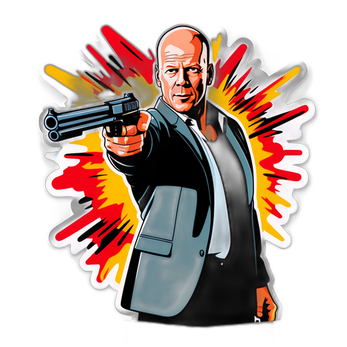 Stickers z Bruce'em Willisem w akcji