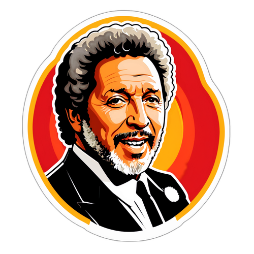Tom Jones zenei és szórakoztató matricája