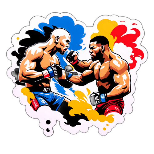 Stiker Berenergi Tinggi untuk UFC 322