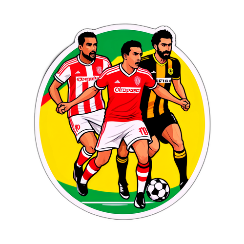 Stiker Olympiacos vs AEK Athens