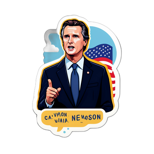 Gavin Newsom v různých společenských situacích