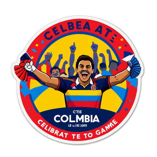 Sticker Kolombia Primera A