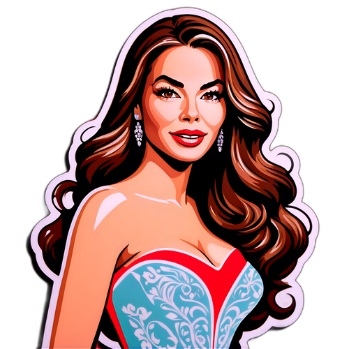 Représentation stylisée de Sofia Vergara