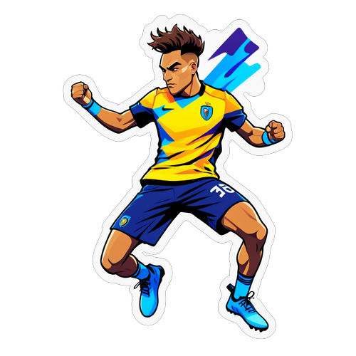 Lautaro in Movimento: Il Sticker Artistico Che Ti Lascerà Senza Parole!