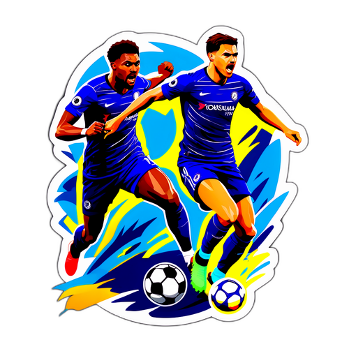 Dynamic sticker til Chelsea vs Wolves kamp