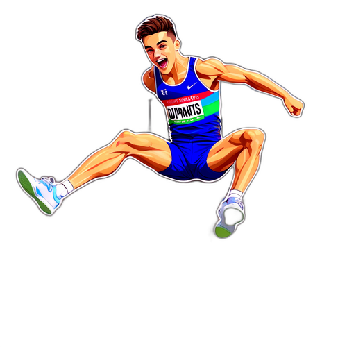 Armand Duplantis Hoppande i Stadion