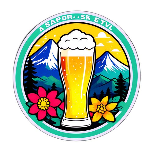 夏祭りをテーマにしたサッポロビールのデザイン