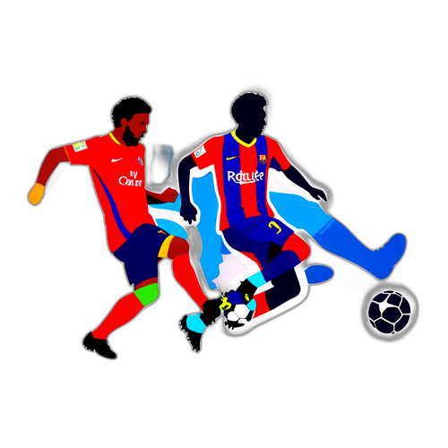 Silweta ng Manlalaro ng Soccer