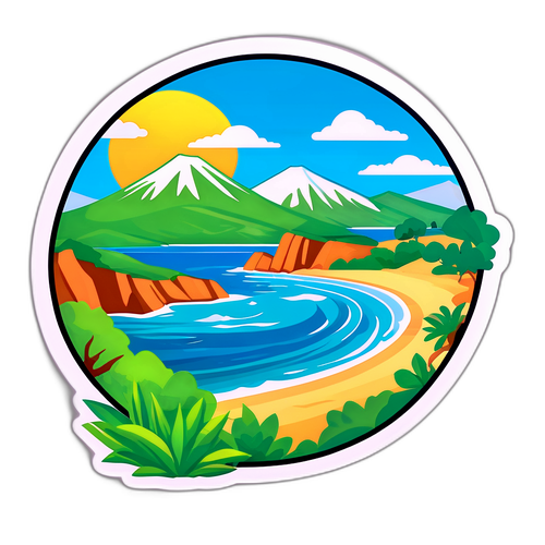 נוף רגוע מסרדיניה