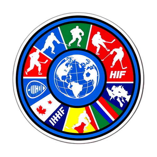 IIHF Hockey Sticker