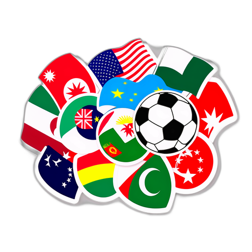 Những chiếc sticker kỷ niệm vòng loại Asian Cup