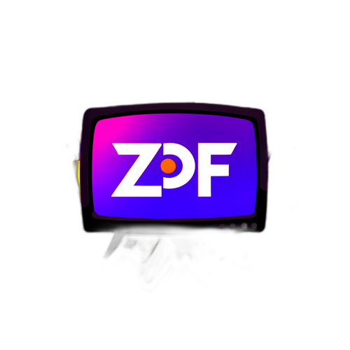 ZDF Logo Aufkleber