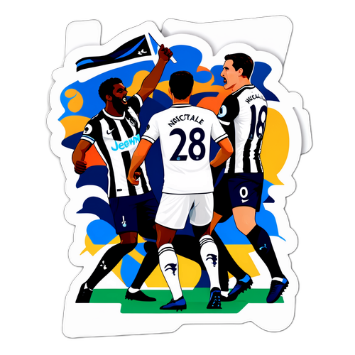 Δραματική σκηνή μεταξύ Τότεναμ και Νιούκαστλ