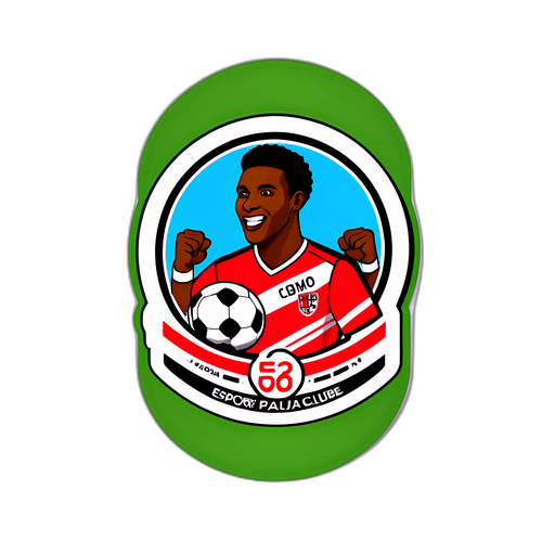 Stiker Momen Pertandingan Sepak Bola