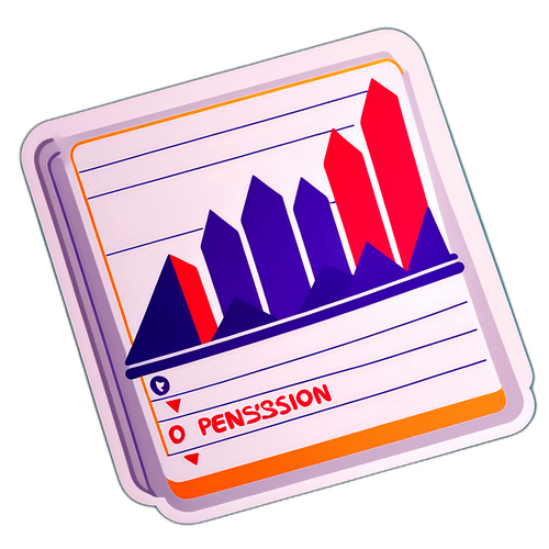 Стикер с графиком индексации пенсий