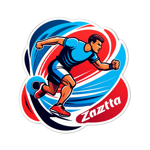 Design Sportif Stylisé de 'Gazzetta dello Sport'