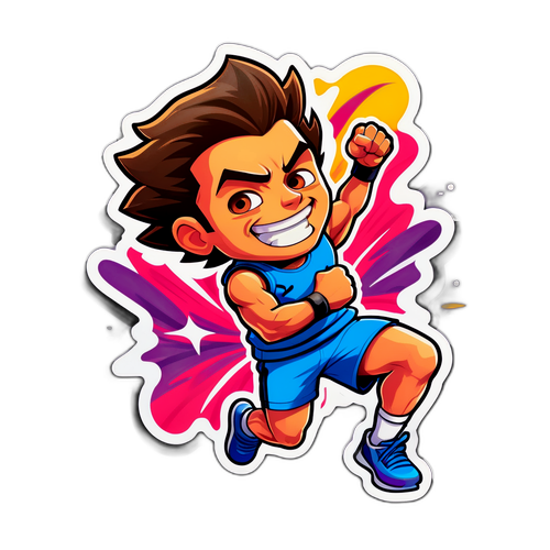 Vibrant Sporsever Sticker