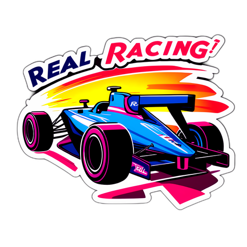 Mobil Balap yang Melaju Kencang