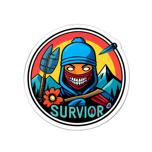 Hayatta Kalma Tema Sticker